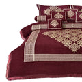 Vortex Fancy Jacquard Bed Sheet Set