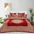Gilded Garden Fancy Jacquard Bed Sheet Set