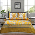 D-145 Cotton Printed Bed Sheet