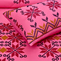 Elysium Sindhi Cotton Embroidered Bed Sheet Set