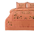 Ethereal Mirage Cotton Embroidered Bed Sheet