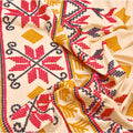 Ornate Sindhi Cotton Embroidered Bed Sheet Set