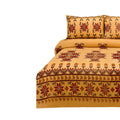 Starlit Sindhi Cotton Embroidered Bed Sheet Set