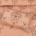 Blush Allure Embroidered bedsheet set