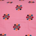 Pink Sindhi Cotton Bed Sheet Set